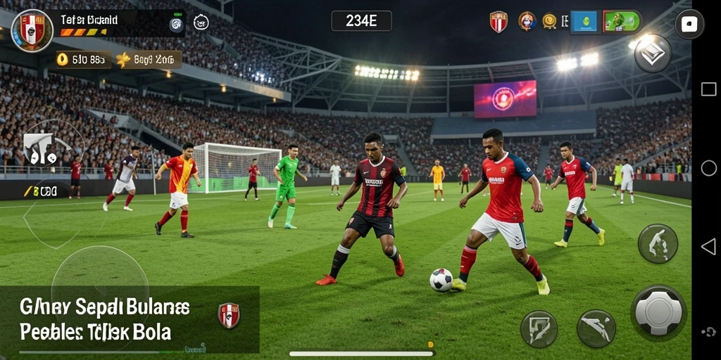 Tangkapan layar menarik dari gameplay 234E yang intens.