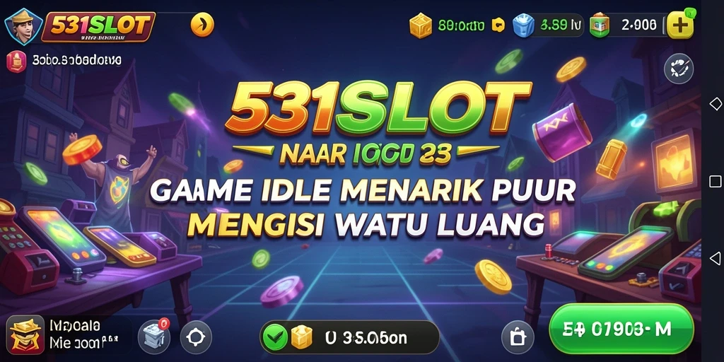 Tampilan gameplay menarik dari 531SLOT dengan slot yang berwarna-warni.