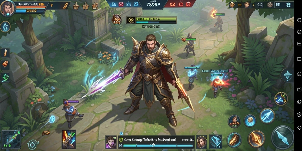 Tampilan menarik dari gameplay strategis 789RP.