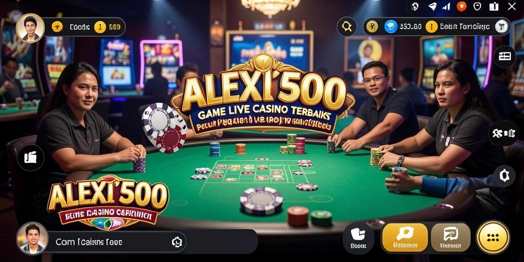 Tampilan gameplay ALEXIS500 yang mendebarkan dan interaktif.