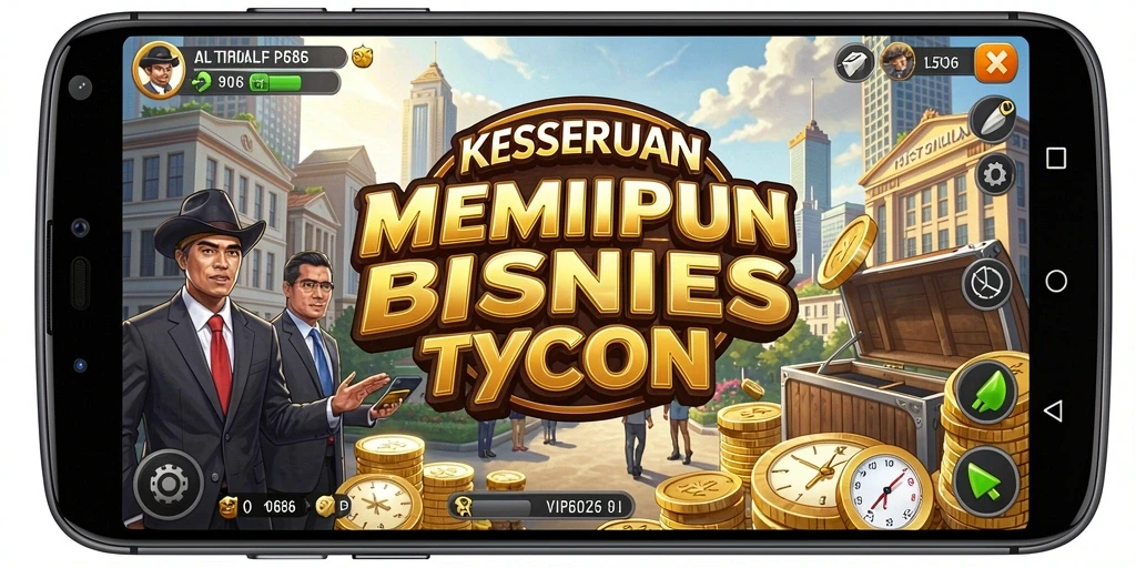 Tampilan menarik dari gameplay Tycoon AP686 yang menggoda.