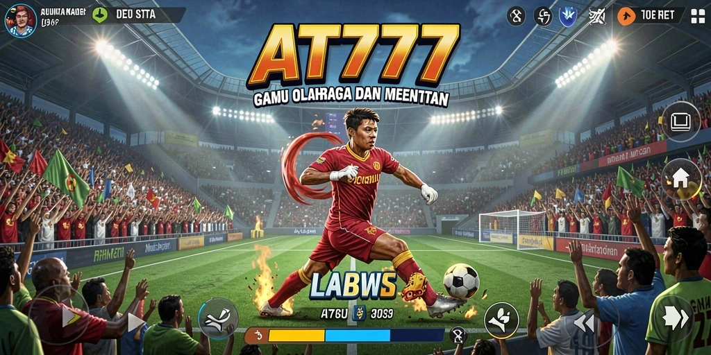 Tampilan gameplay AT777 yang mengasyikkan dan penuh aksi olahraga.