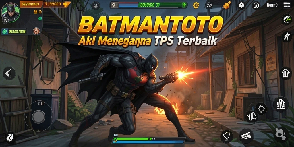 Screenshot gameplay BATMANTOTO yang menampilkan aksi seru dalam TPS.
