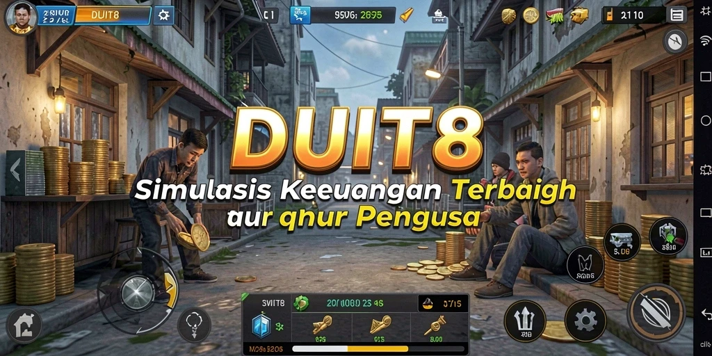 Tangkapan layar gameplay <strong>DUIT8</strong> yang menampilkan interaksi keuangan yang menarik.