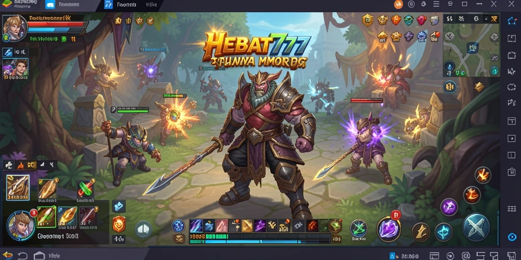Tampilan gameplay HEBAT777 yang menakjubkan dan penuh aksi.