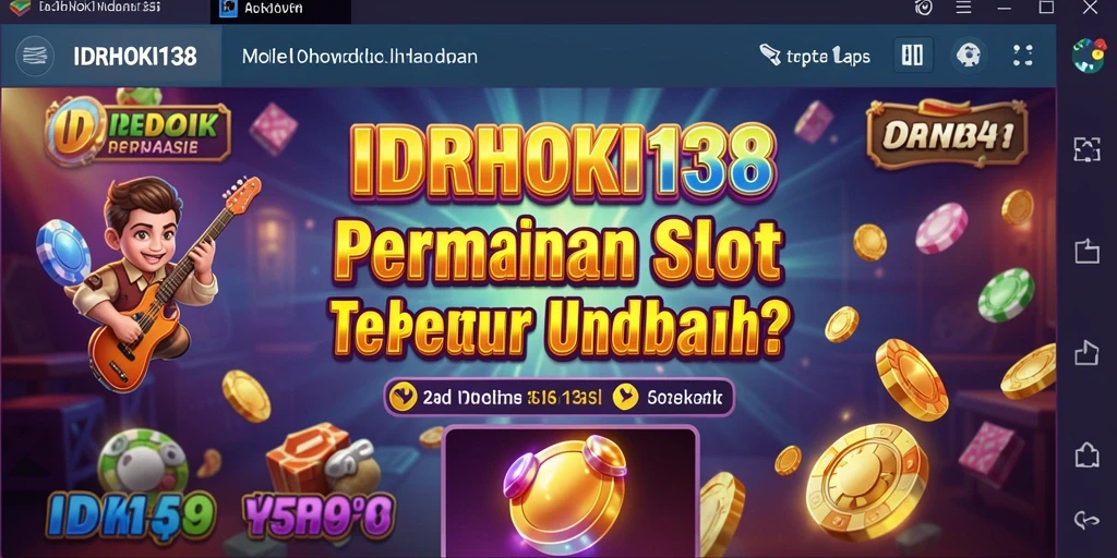 Tampilan gameplay Slot yang menarik di IDRHOKI138.