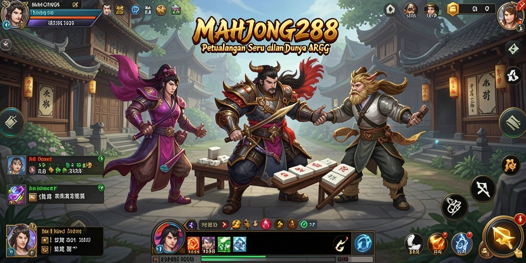 Gameplay seru MAHJONG288 dengan pertempuran yang mendebarkan.