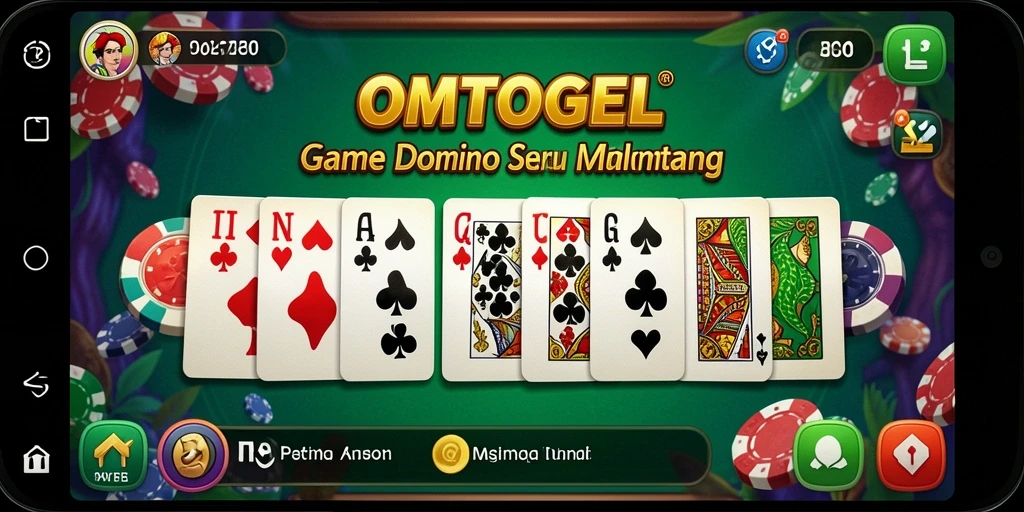 Tampilan gameplay Domino yang menarik di OMTOGEL.