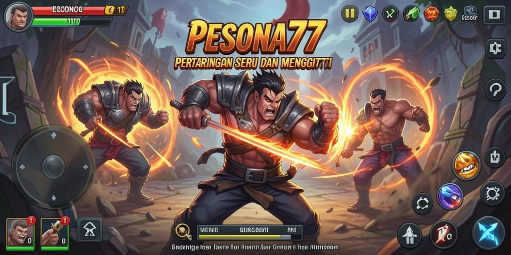 Gameplay PESONA77 yang menegangkan dan penuh strategi.