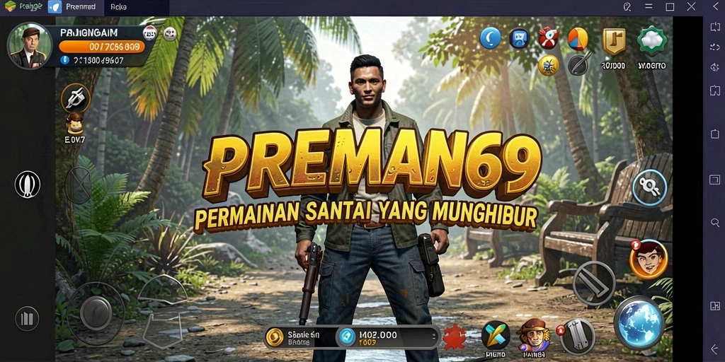 Tampilan menarik dari gameplay <strong>PREMAN69</strong> yang penuh warna.