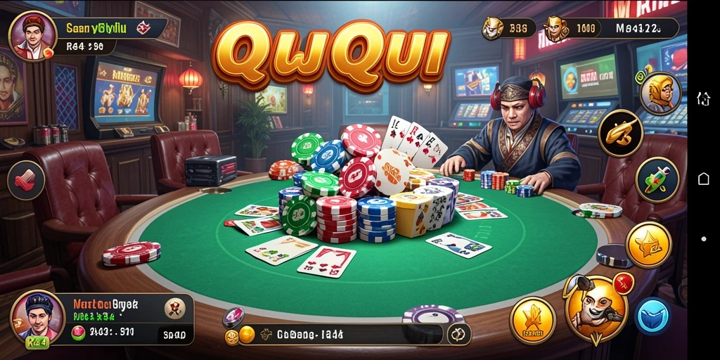 Screenshot gameplay QiuQiu yang menarik di RR44.