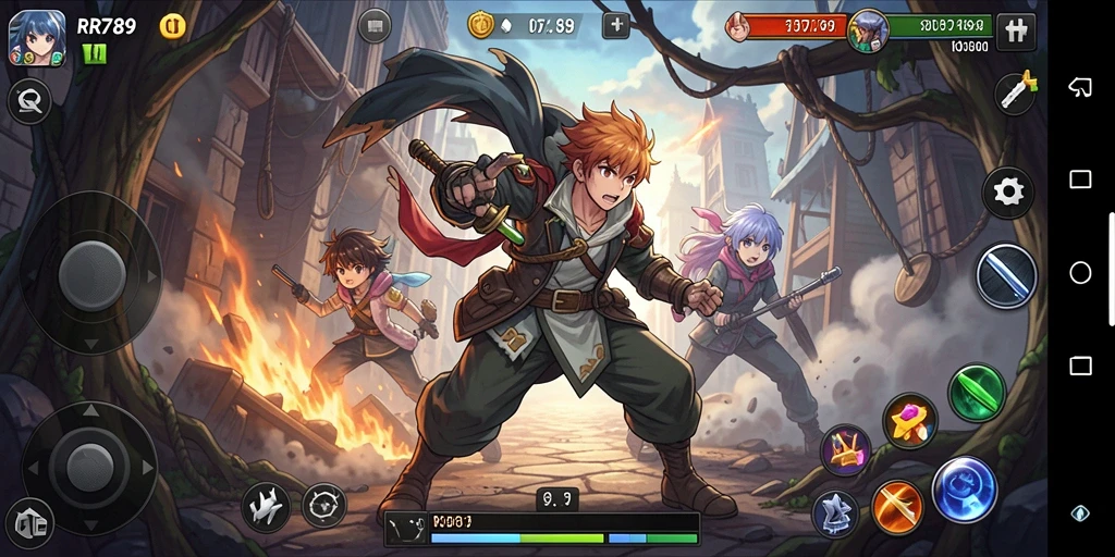 Tampilan gameplay menarik dari RR789 yang penuh aksi dan petualangan.