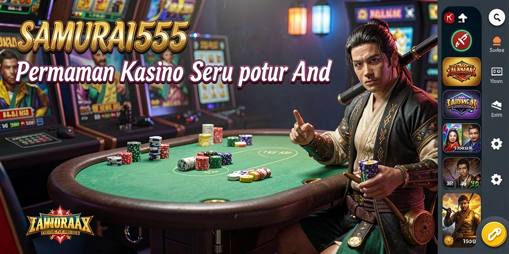 Tangkapan layar gameplay SAMURAI555 yang menarik dan seru.