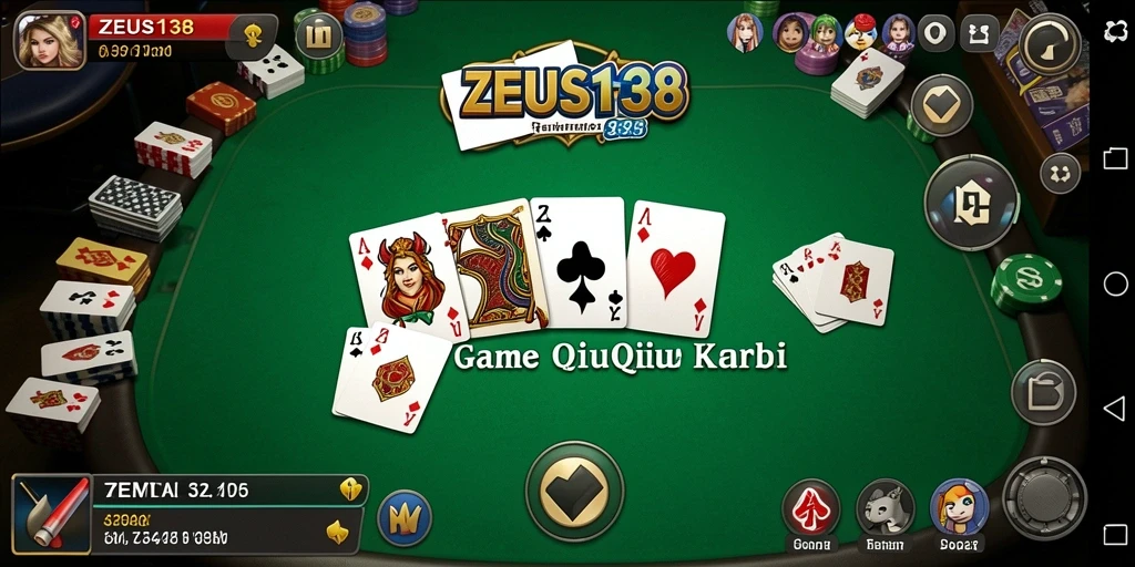 Gameplay seru dari ZEUS138 dalam aksi QiuQiu.
